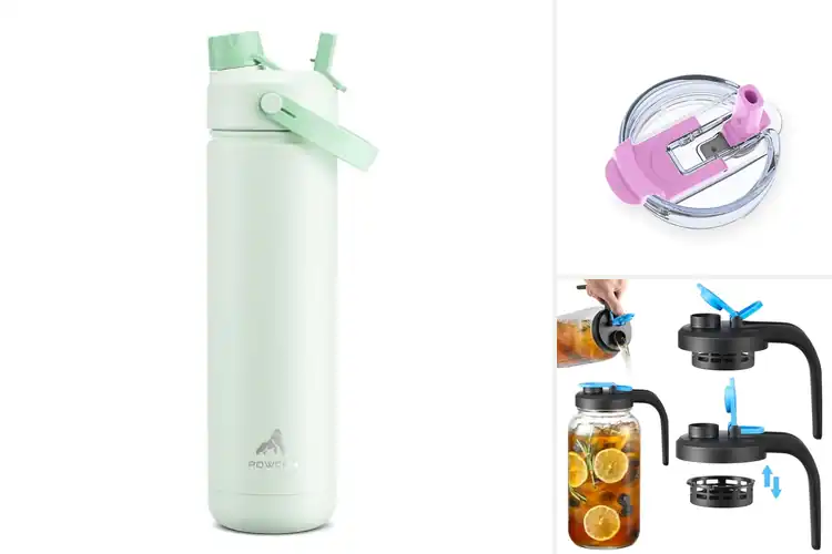 Detailed view of 10 Best 2-In-1 Lid For Easy Sipping And Pouring