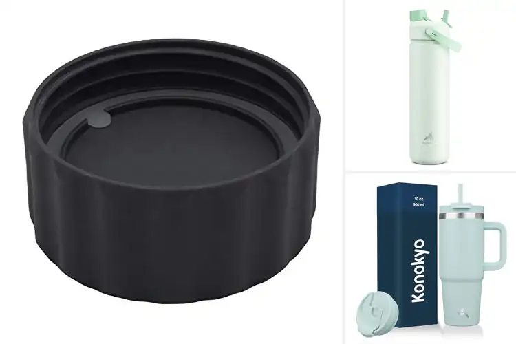 Detailed view of Best 2-in-1 Lids: Simplify Your Drinking and Storage