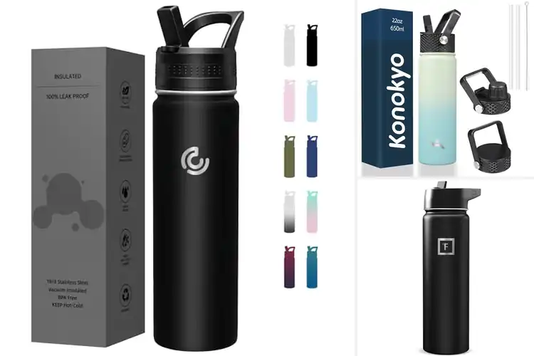 Detailed view of Best 22oz Insulated Water Bottles That Keep Drinks Perfect