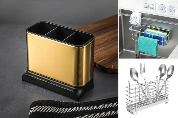 Detailed view of Best 3 Compartment Sink Caddies