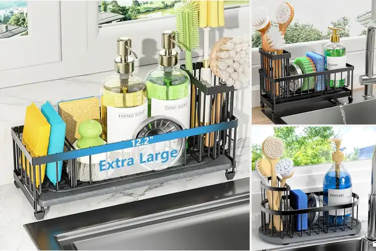 Detailed view of Best 3-Compartment Sink Organizers