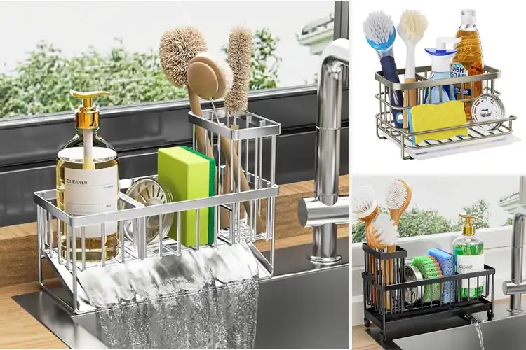 Detailed view of Best 304 Stainless Steel Sink Caddy