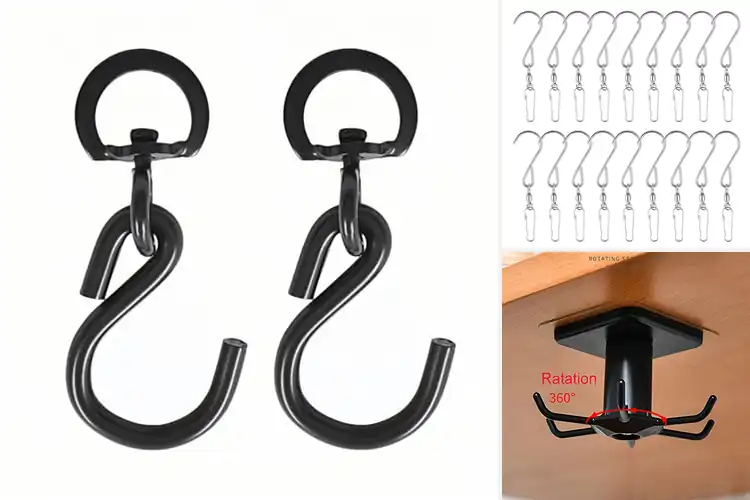 Detailed view of Best 360 Degree Rotating Hooks