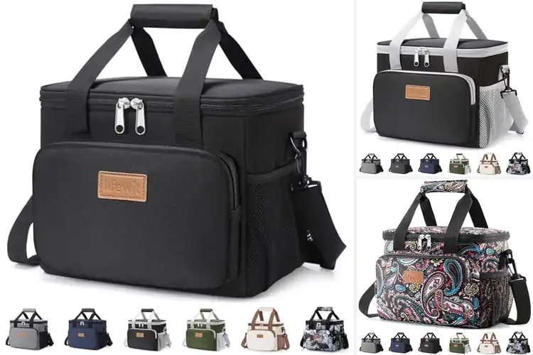 Detailed view of Best 9L Insulated Lunch Bag Capacity For 12 Cans