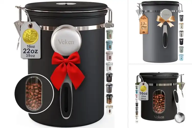 Detailed view of Best Airtight Coffee Containers