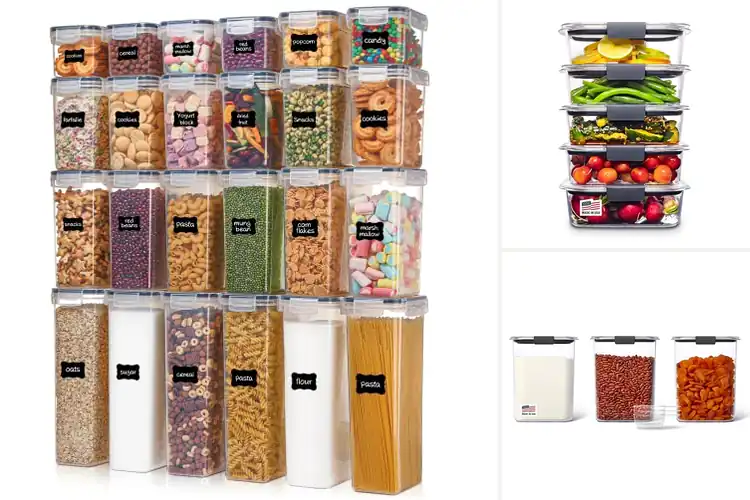 Detailed view of 10 Best Airtight Food Containers: Bug-Free Pantry Hacks