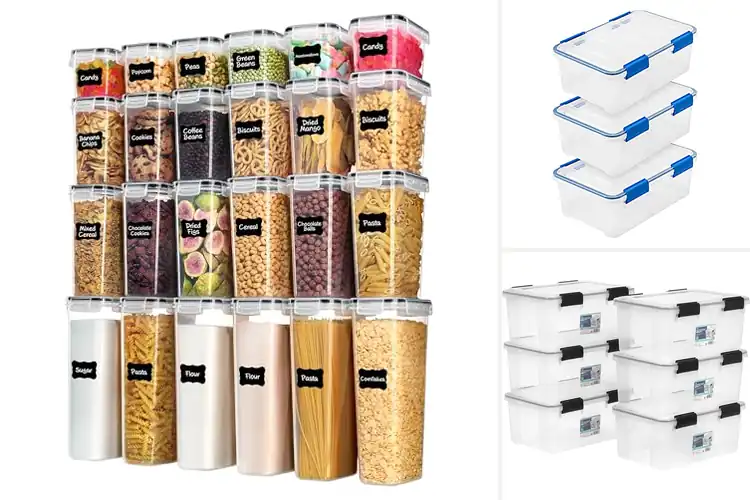 Detailed view of Best Airtight Storage Containers