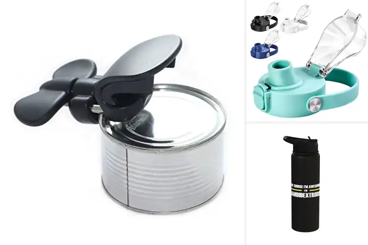 Detailed view of Best Ambidextrous Lid Bottle