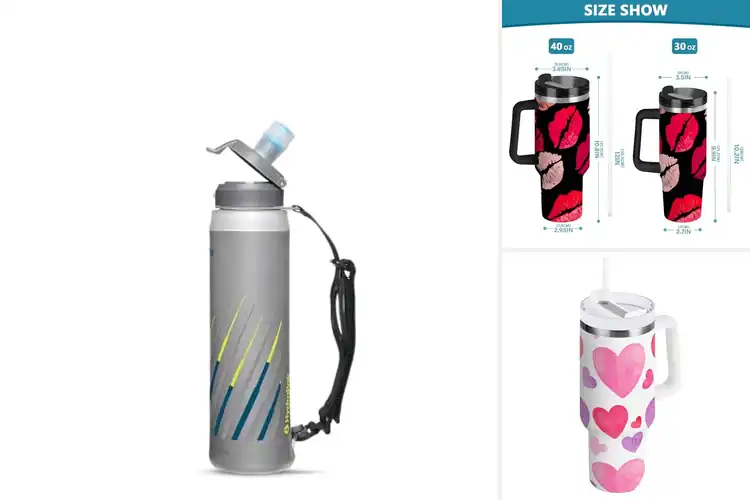 Detailed view of Best Ambidextrous Lid Water Bottle