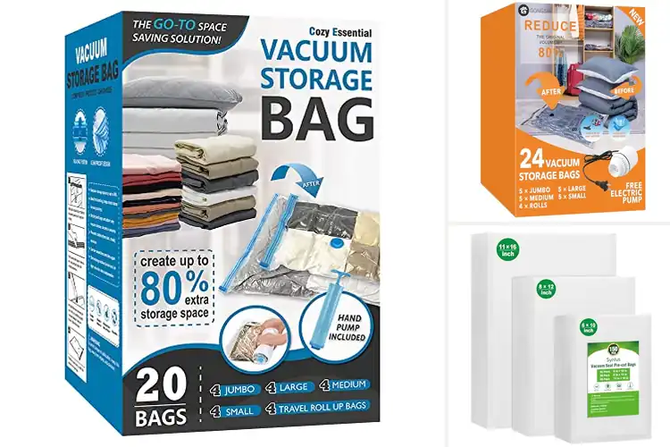 Detailed view of Best Assorted Vacuum Bags: Simplify Storage, Maximize Space