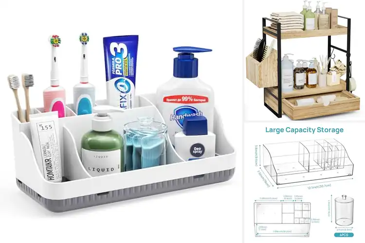 Detailed view of Best Bathroom Counter Organizers