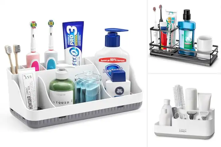 Detailed view of Best Bathroom Sink Caddy