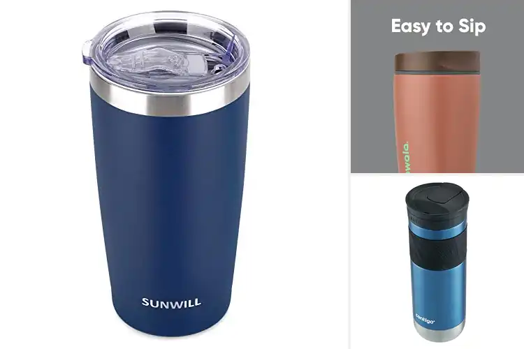 Detailed view of 10 Best BPA-Free Coffee Tumblers: Keep Drinks Hot & Safe