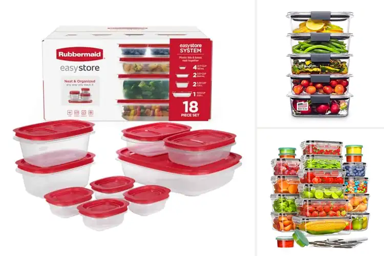 Detailed view of Best BPA‑Free Lidded Containers