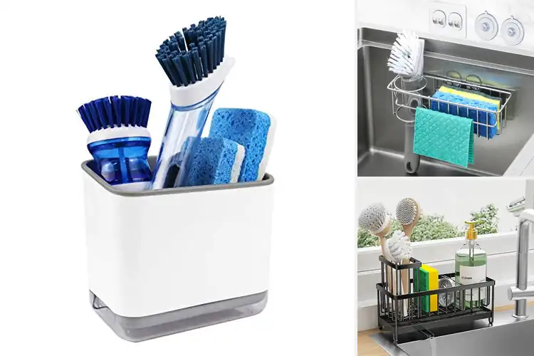 Detailed view of 10 Best Brush Holders For Kitchen Sinks – Spotless Clean