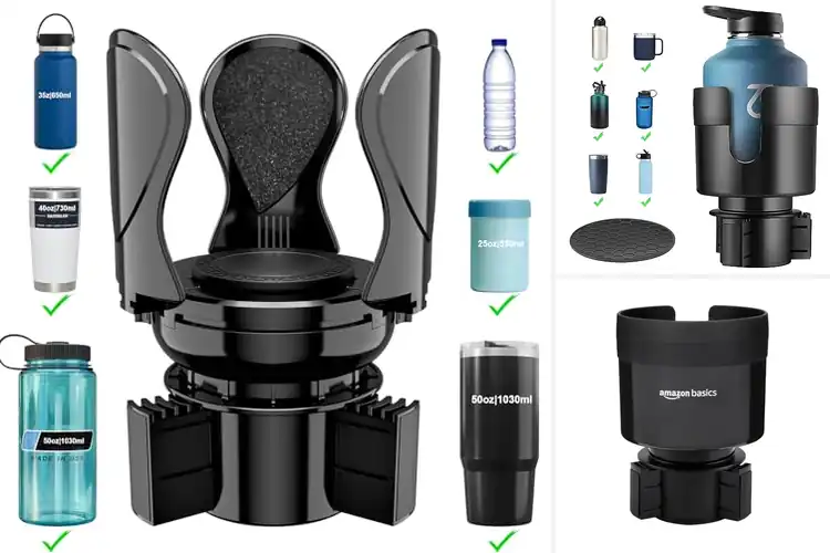 Detailed view of Best Car Cup Holder Compatible Tumblers