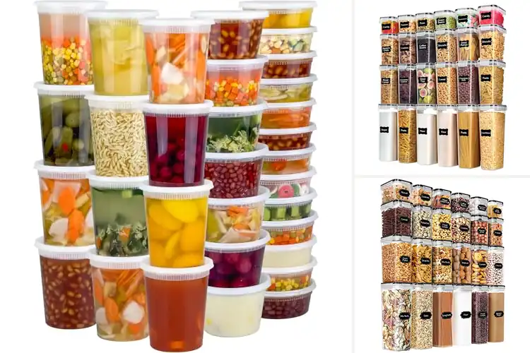 Detailed view of Best Clear Food Storage Containers