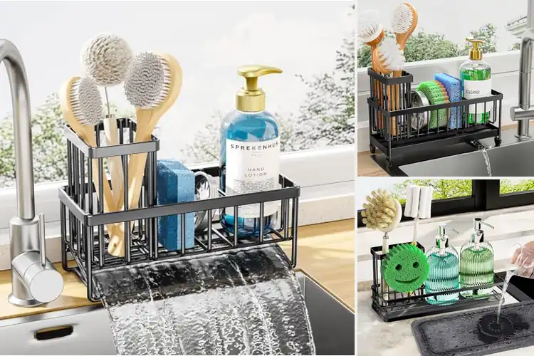 Detailed view of Best Compact Sink Caddy: Declutter Your Kitchen