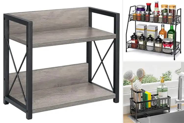 Detailed view of 10 Best Countertop Organizers For Kitchens: Transform Chaos Now
