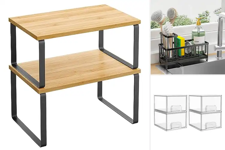 Detailed view of 10 Best Countertop Organizers: Maximize Kitchen Space Fast