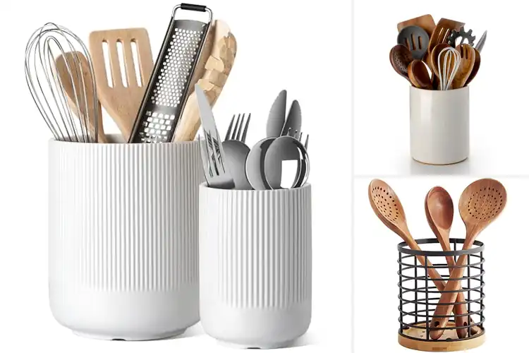 Detailed view of Best Countertop Utensil Holders
