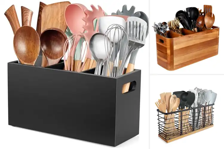 Detailed view of Best Countertop Utensil Organizers