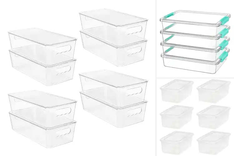 Storage Containers: Clear, Stackable & Leak-Proof – TacosTradition