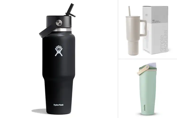 Detailed view of 10 Best Cup Holder Friendly Water Bottles: Leak-Free