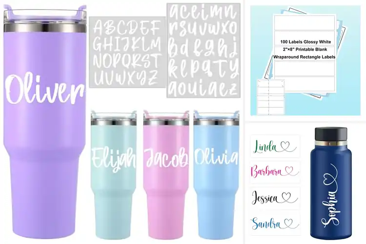 Detailed view of Best Customizable Water Bottle With Stickers