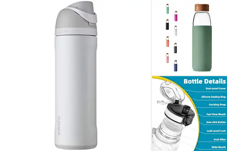 Detailed view of Best Desk Water Bottles for Daily Focus & Refreshment