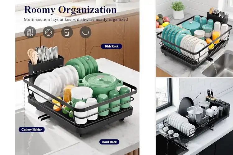 Detailed view of Best Dish Dryer Racks: 10 Top Picks for Organized Kitchens