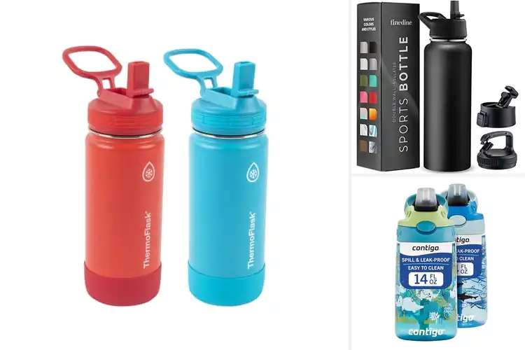 Detailed view of 10 Best Dishwasher Safe Kids Water Bottles-Leak-Free,Durable