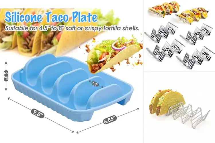 Detailed view of 10 Best Dishwasher Safe Taco Holders for Easy Cleanup