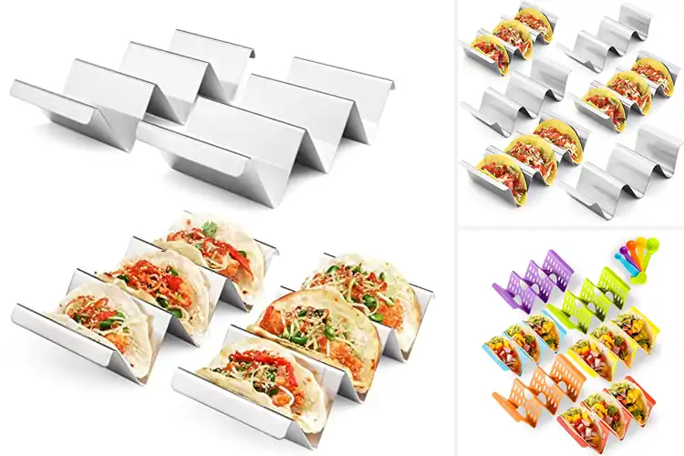 Detailed view of 10 Best Dishwasher Safe Taco Racks for Easy Serving & Cleanup