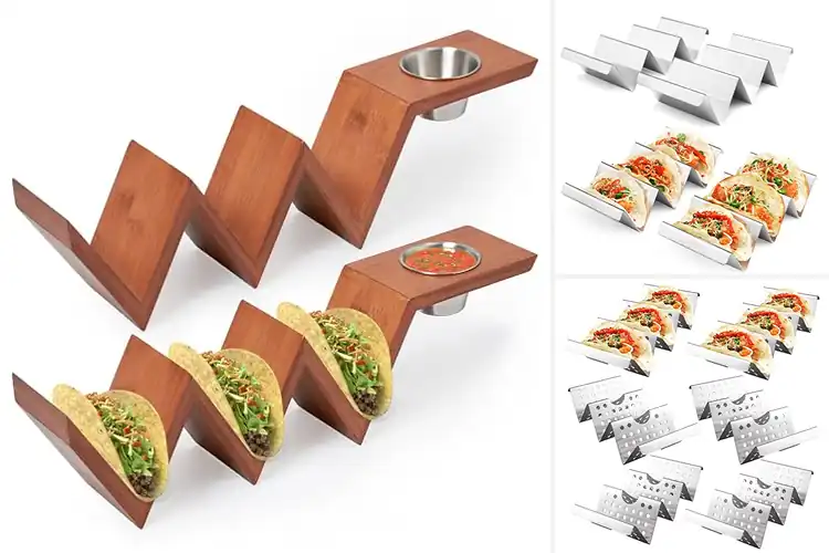 Detailed view of 10 Best Dishwasher Safe Taco Trays for Easy Cleanup