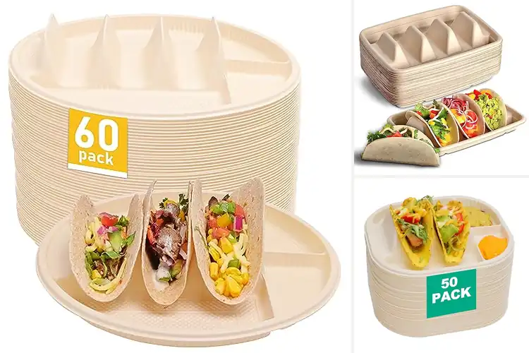 Detailed view of 10 Best Disposable Taco Holders for a Mess-Free Feast