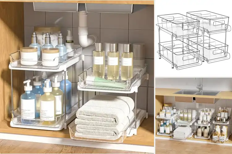 Detailed view of 10 Best Divider Design Sink Organizers: Maximize Your Space