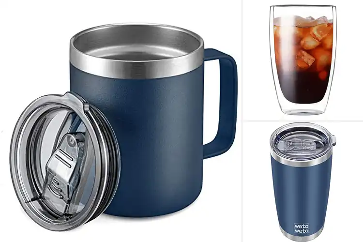 Detailed view of Best Double-Wall Insulated Coffee Cup