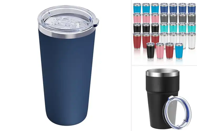 Detailed view of Best Double-Wall Insulated Travel Cup For Hot And Cold