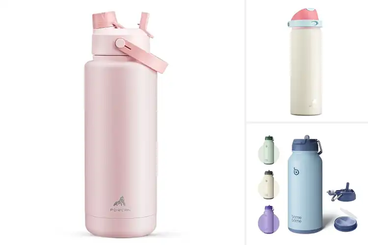 Detailed view of 10 Best Dual-Lid Bottles: Leak-Free Ice-Cold Hydration