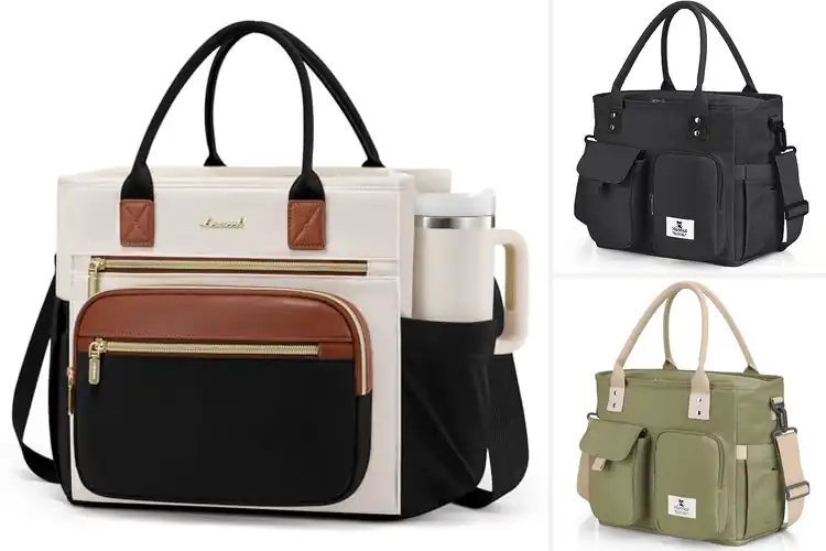 Detailed view of Best Easy-Access Wide-Opening Lunch Bag