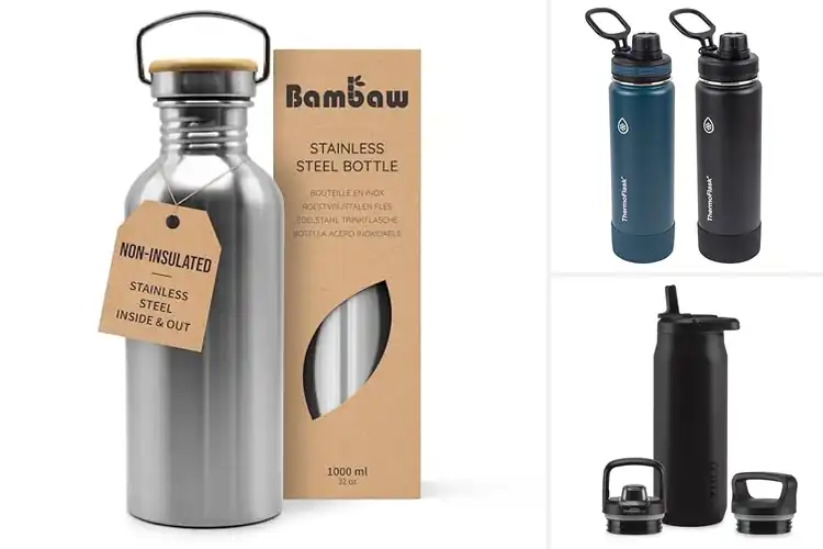 Detailed view of 10 Best Easy-Clean Stainless Steel Bottles to Keep Drinks Fresh