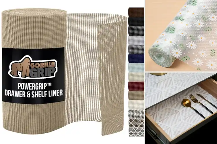 Detailed view of Best Easy To Trim Drawer Liners