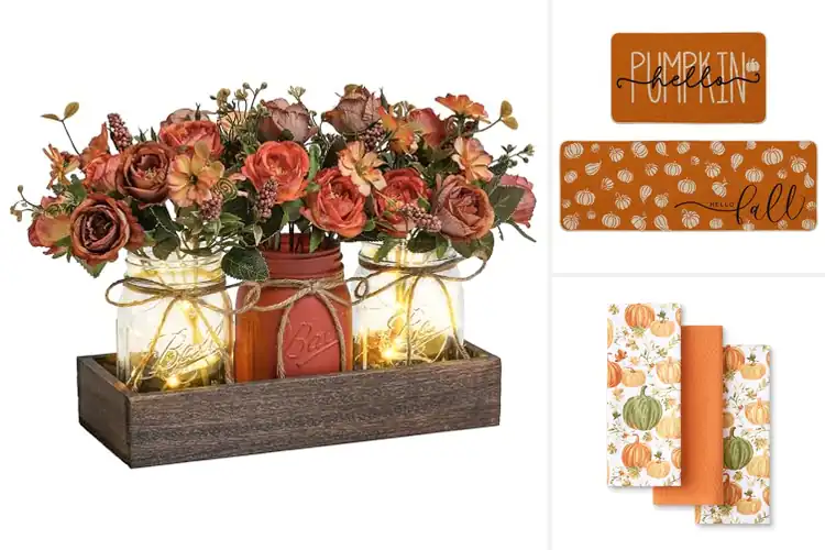Detailed view of Best Fall Kitchen Decorations