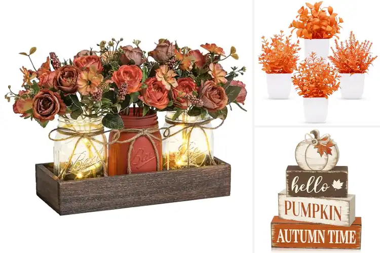 Detailed view of Best Fall Tabletop Decor