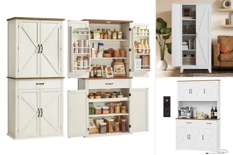 Detailed view of Best Farmhouse Kitchen Storage