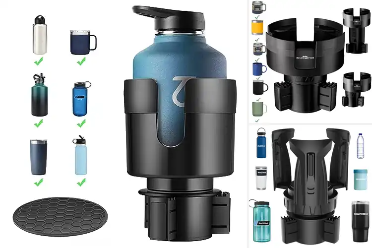 Detailed view of Best Fits Car Cup Holders Travel Mug