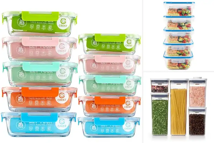 Detailed view of 10 Best Five-Piece Sets Food Storage Containers You Need