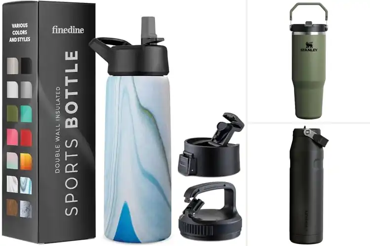 Detailed view of 10 Best Flip Straw Bottles: Stay Hydrated Anywhere