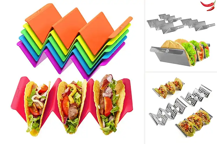 Detailed view of 10 Best Food Grade Taco Stands That End Messy Taco Night